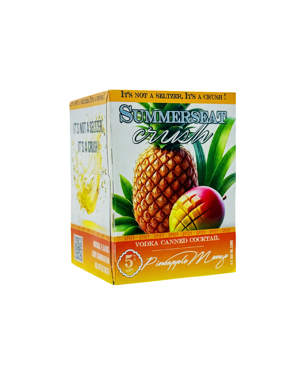 Summerseat Crush - Spicy Pineapple Mango - 4 Pack