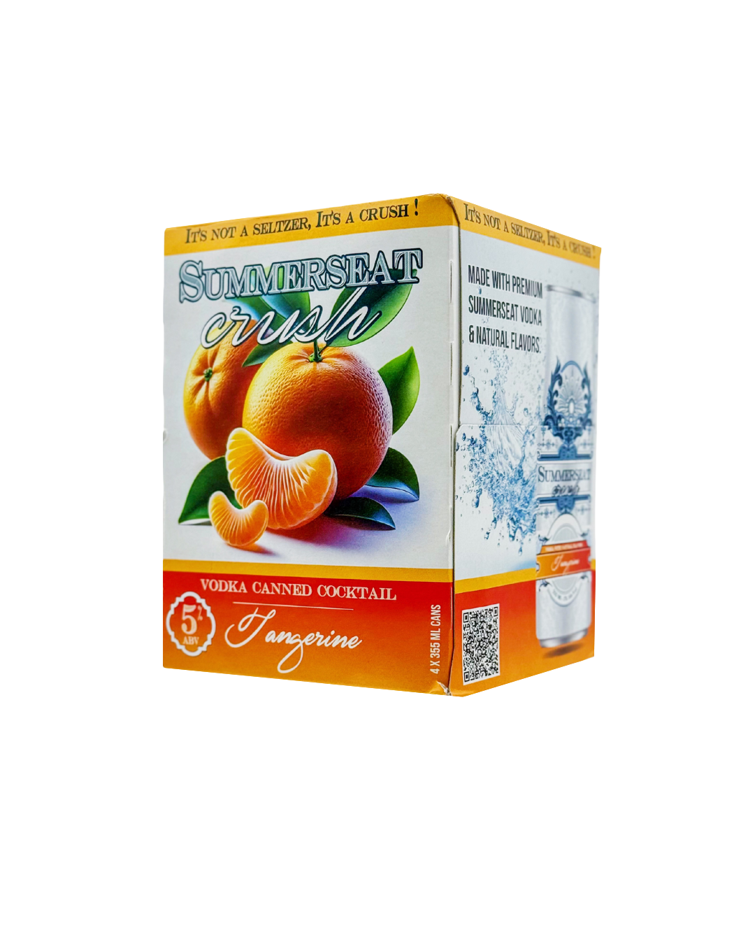 Summerseat Crush - Tangerine - 4 Pack